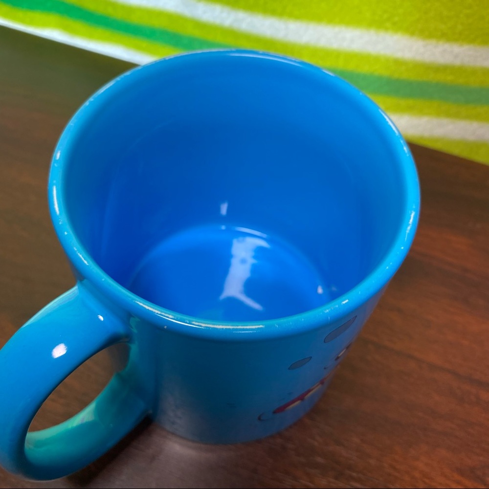 SOLD Rick And Morty Blue Coffee Ceramic Mug - Official Adult Swim Large Mug - Picture 5 of 9